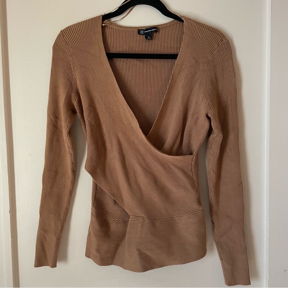 Tan sweater
